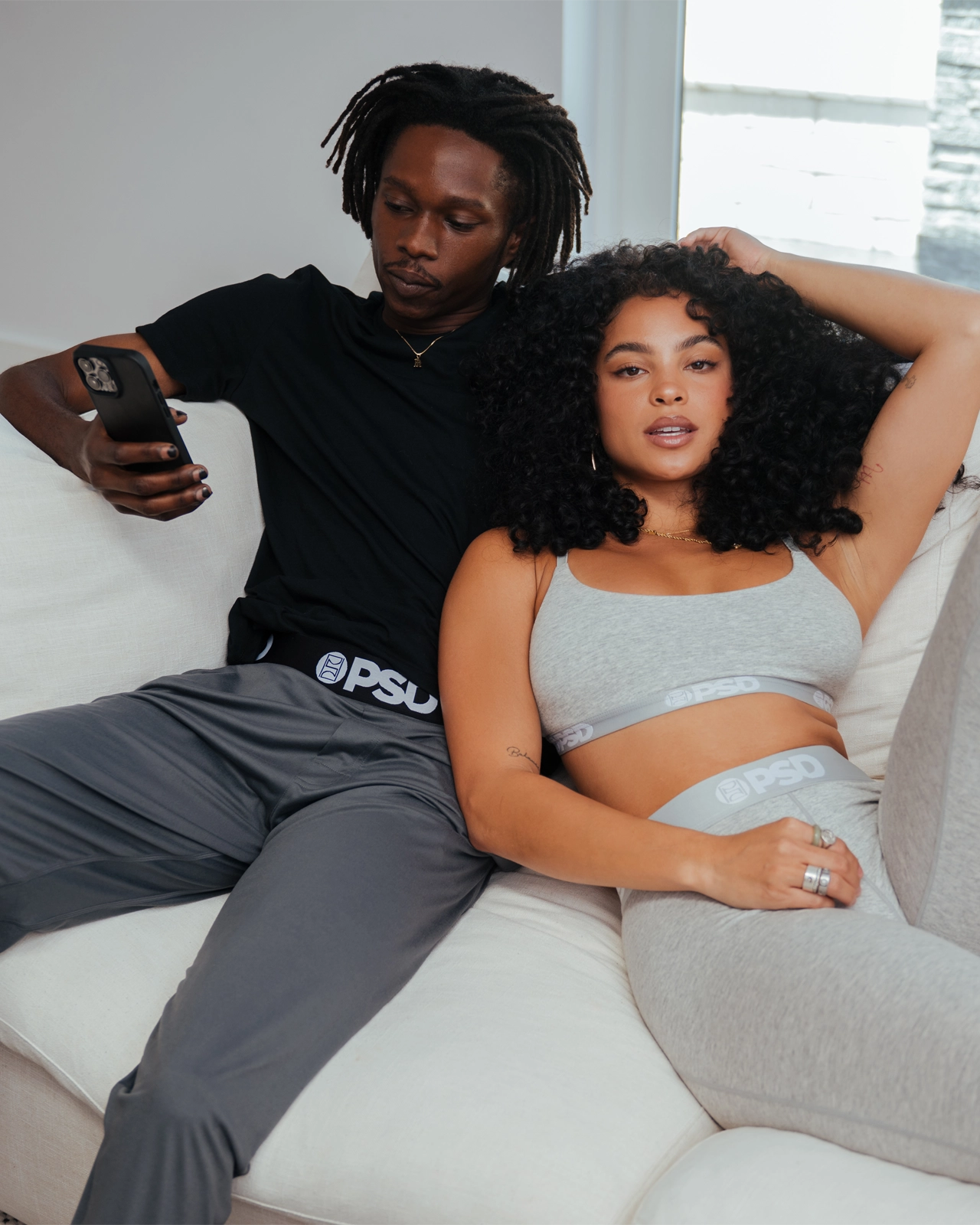 LOUNGE PANT - CHARCOAL - Image 7