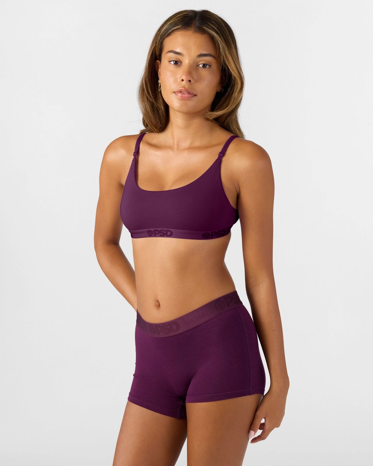 MODAL SOLIDS - PLUM - Image 3